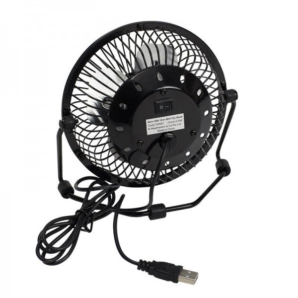 Nero 10cm USB Powered Mini Fan