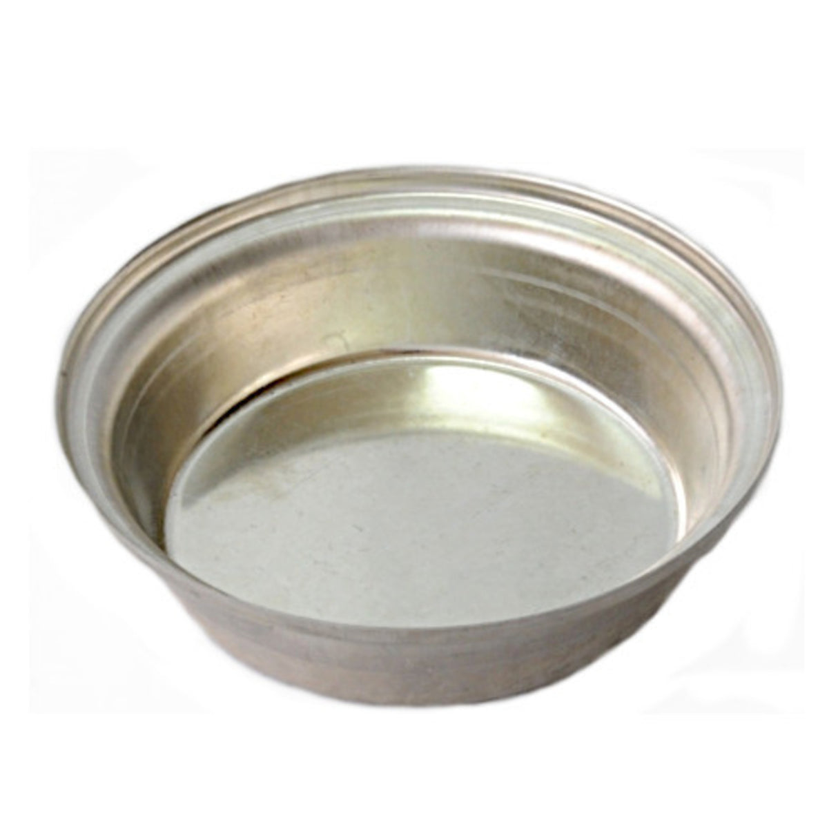 Single Pie Tin, Round 113x31.5mm, Tin Plated