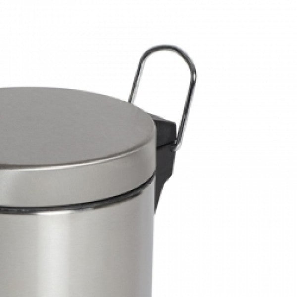 3L Round Stainless Steel Pedal Bin