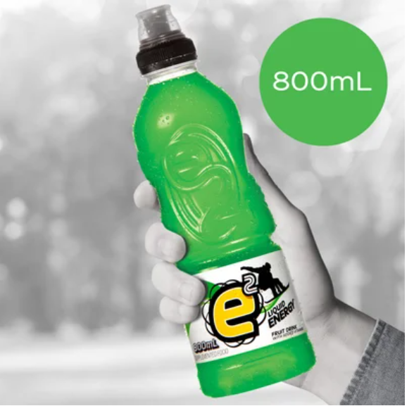 e2 Mango Liquid Energy Fruit Drink 800ml