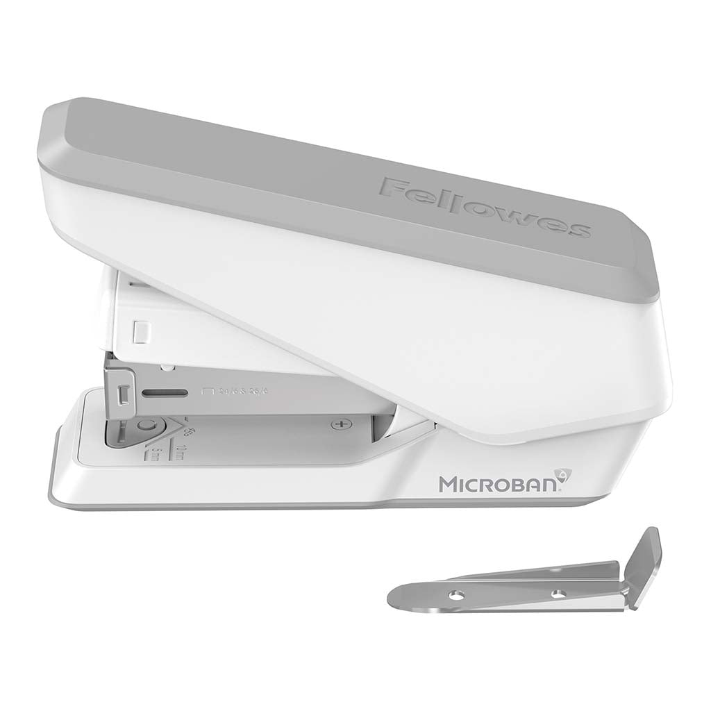 Fellowes LX840 EasyPress Half Strip Stapler White