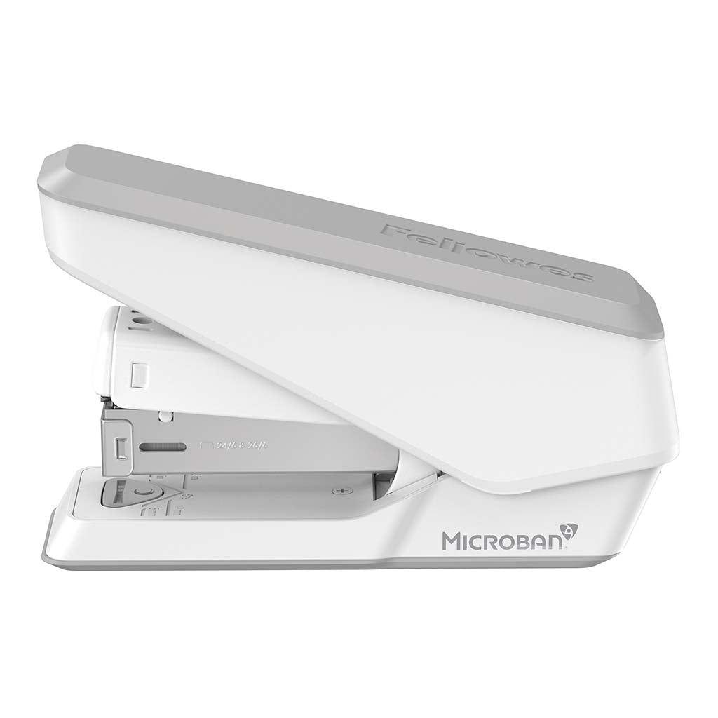 Fellowes LX840 EasyPress Half Strip Stapler White