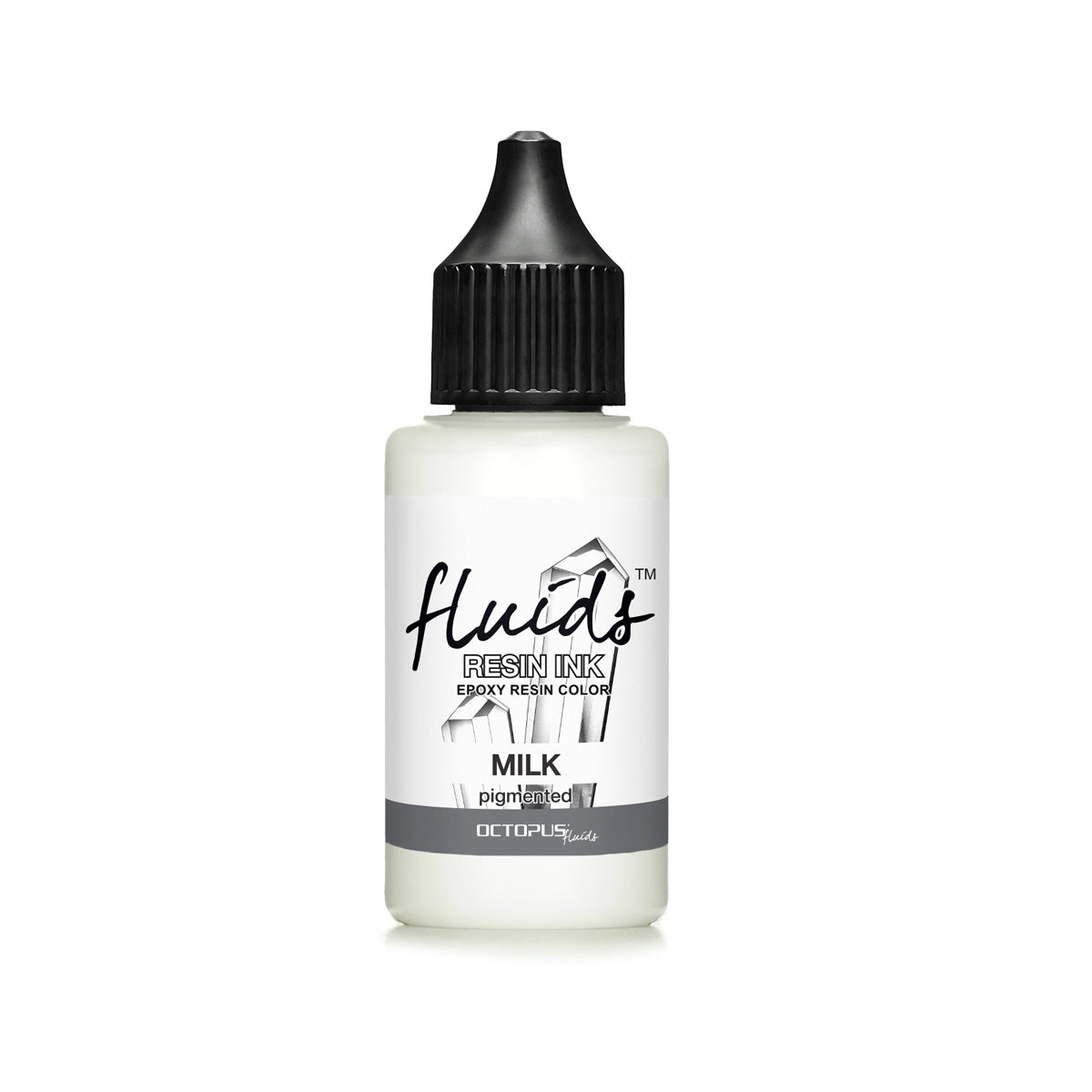 Octopus Fluids Resin Ink Milk White Petri Dish Effect 30ml