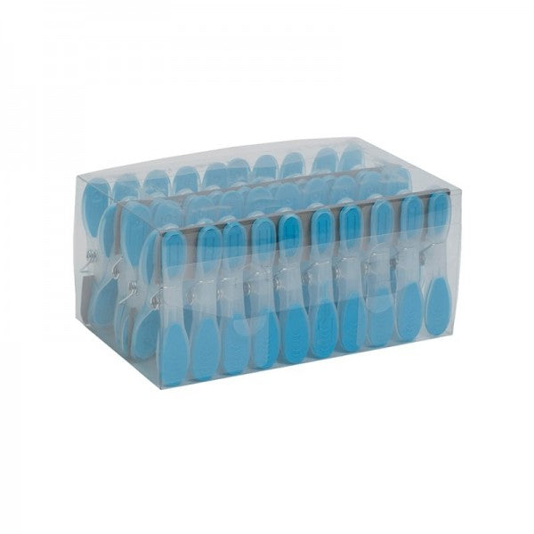 Blue Plastic Pegs (40)