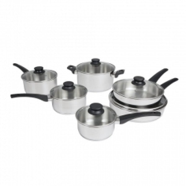 16cm S/S Saucepan with Glass Lid