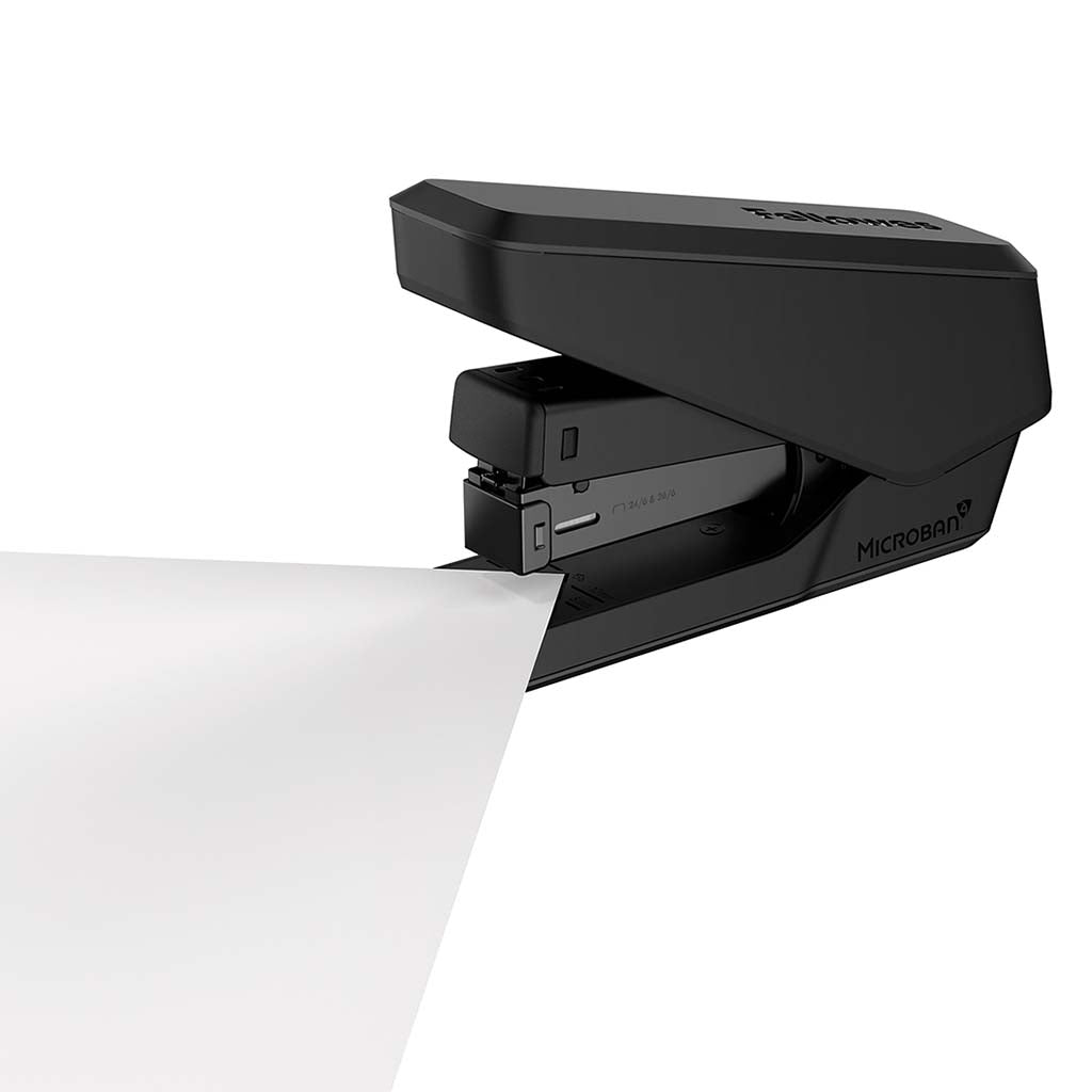 Fellowes LX840 EasyPress Half Strip Stapler Black