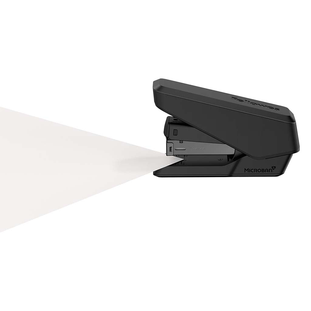 Fellowes LX840 EasyPress Half Strip Stapler Black