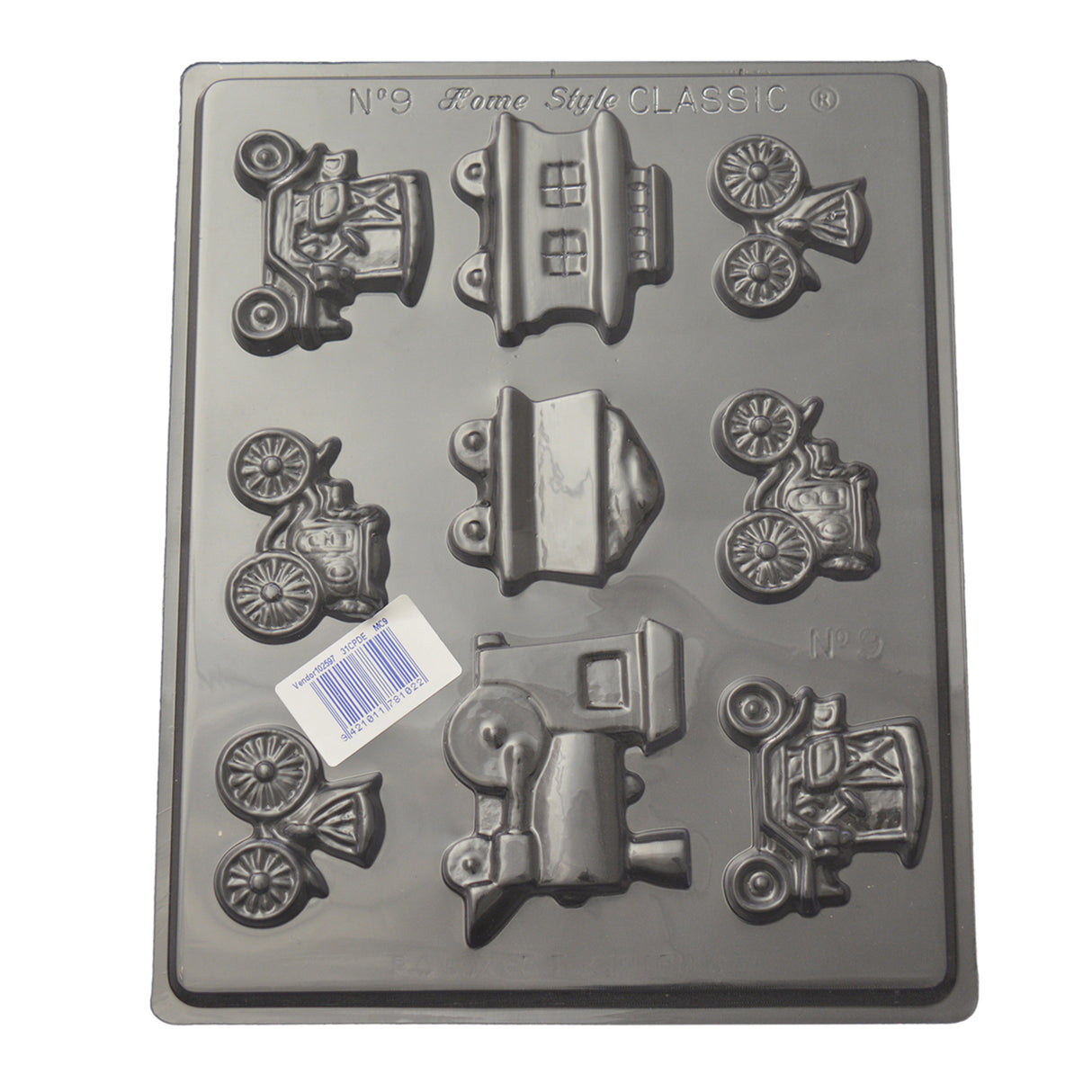 Cars & Trains Mould (0.6mm)