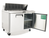 2 DOOR SANDWICH PREP TABLE FRIDGE 1225 MM MSF8302 - Cafe Supply