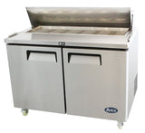 2 DOOR SANDWICH PREP TABLE FRIDGE 1225 MM MSF8302 - Cafe Supply