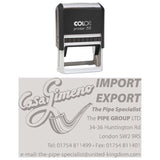 Colop Stamp Printer 55 Black 40x60mm - Cafe Supply