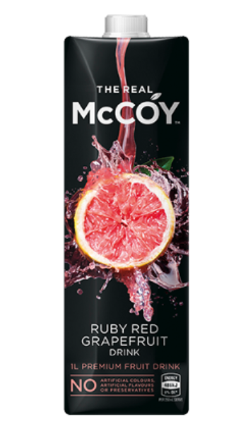 McCoy Ruby Red Grapefruit Fruit Juice 1l