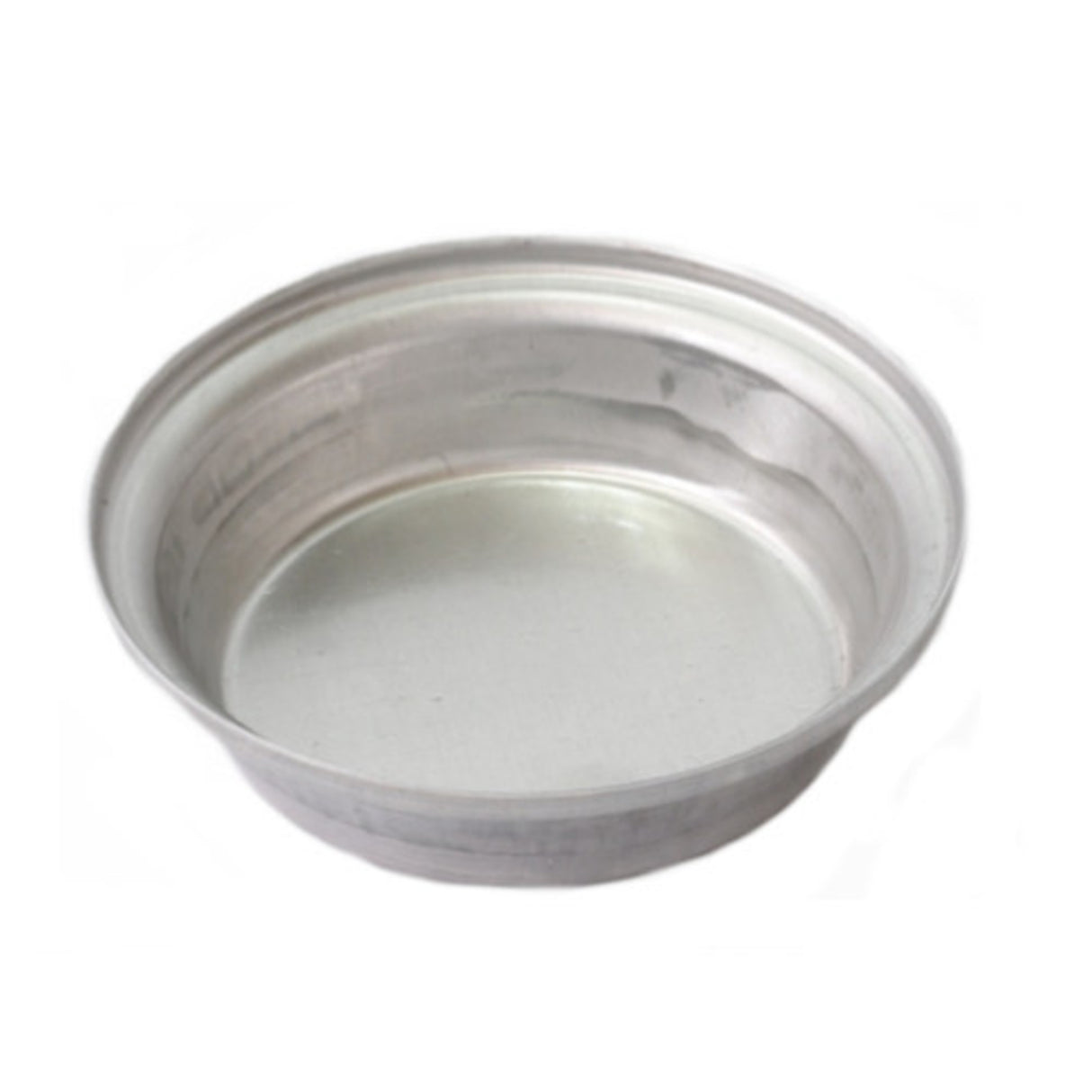 Single Aluminium Pie Tin, Shallow Round 113x29mm