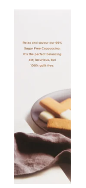 Avalanche 99% Sugar Free Cappuccino Coffee Sticks 10 x 16g