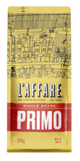 L'affare Primo Whole Beans Coffee 500g