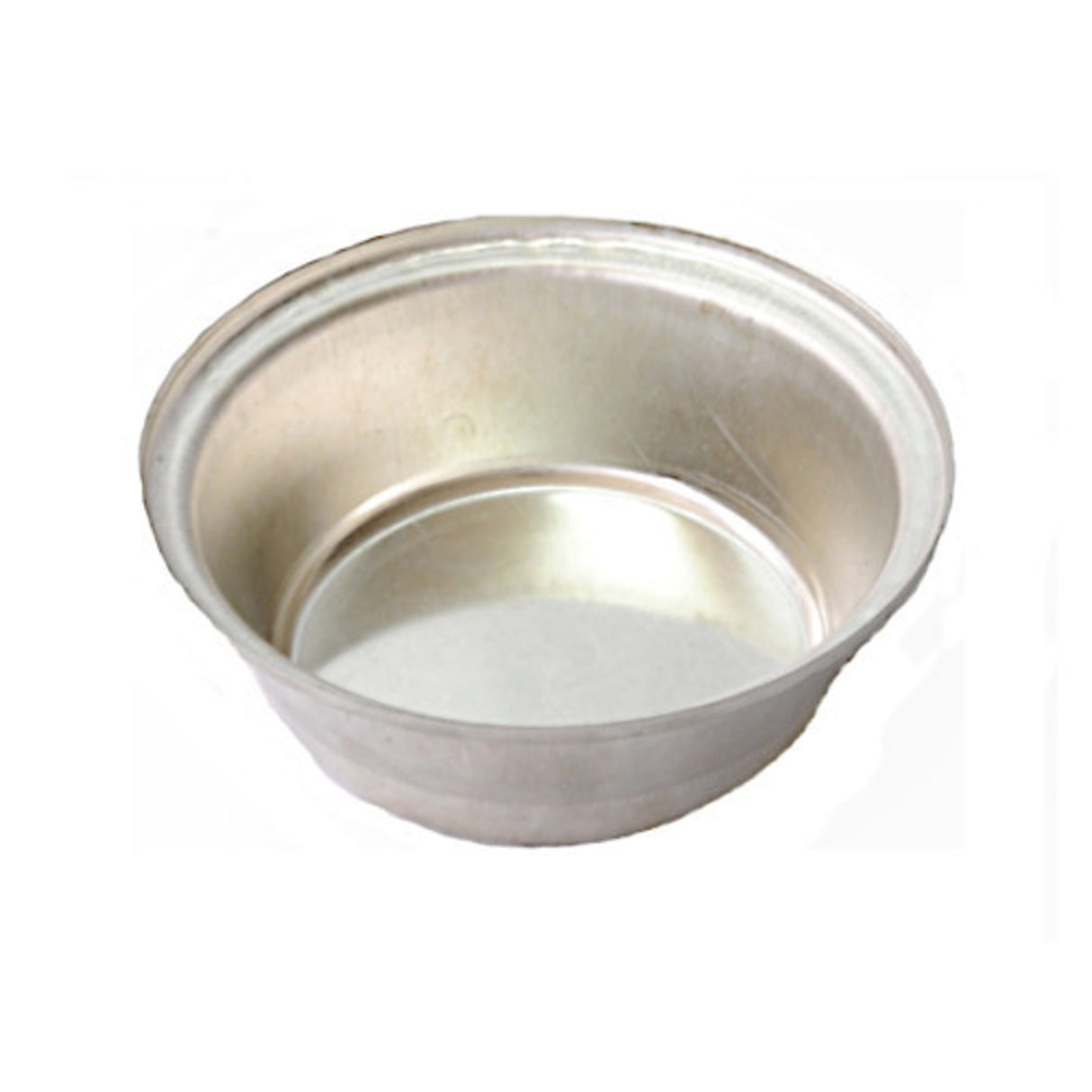 Single Round Pie Tin, Very Deep 113x42mm, Tin Plated