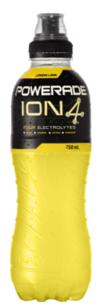 Powerade ION4 Lemon Lime Sports Drink 750ml