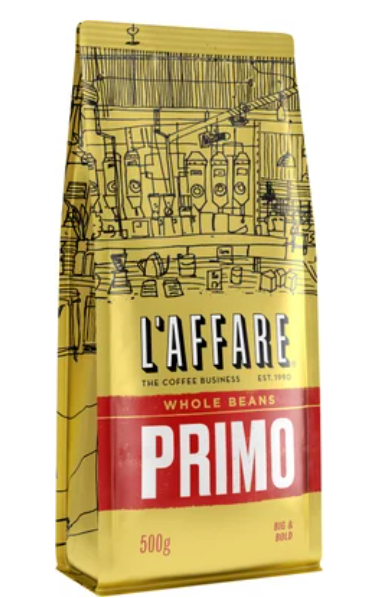 L'affare Primo Whole Beans Coffee 500g