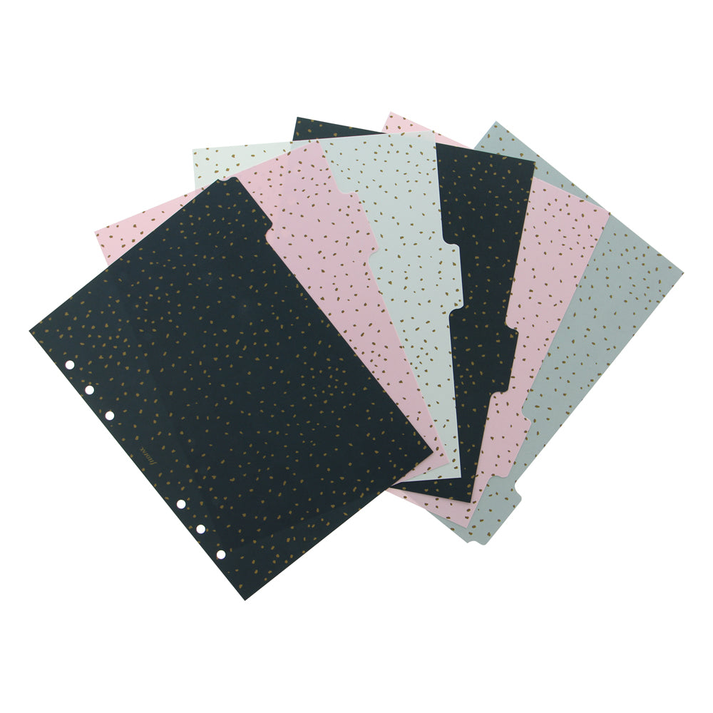 Filofax Confetti A5 Dividers Set - Cafe Supply