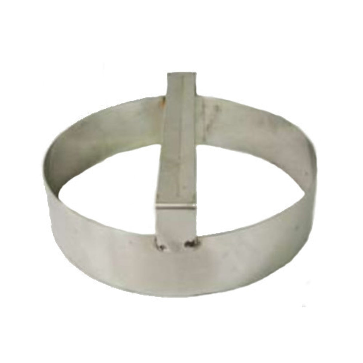 Plain round dough cutter 254mm or 10" S/Steel with handle