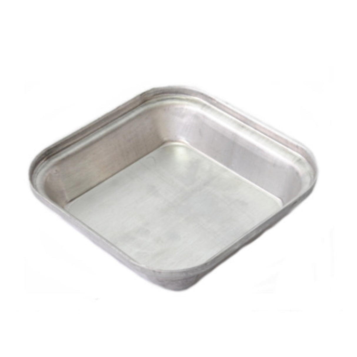 Single Aluminium Pie Tin, Square 108x27mm