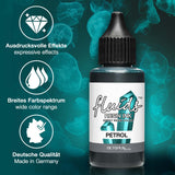 Octopus Fluids Resin Ink Petrol Turquoise 30ml