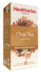 Healtheries Vanilla Chai Tea Bags 20pk