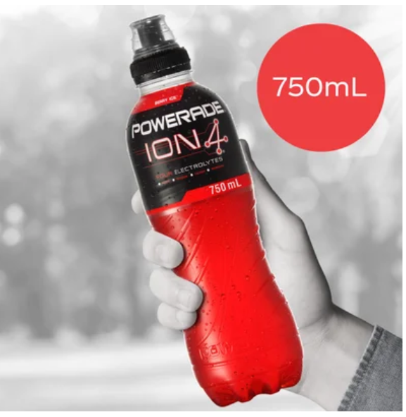 Powerade ION4 Berry Ice Sports Drink 750ml