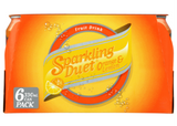 Schweppes Sparkling Duet Orange & Lemon Soft Drink Cans 6 x 330ml