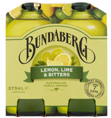 Bundaberg Lemon Lime & Bitters Bottles 4 x 375ml