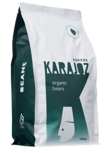 Karajoz Organic Coffee Beans 750g