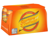 Schweppes Sparkling Duet Orange & Lemon Soft Drink Cans 6 x 330ml