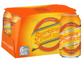 Schweppes Sparkling Duet Orange & Lemon Soft Drink Cans 6 x 330ml