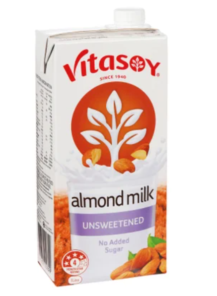 Vitasoy Unsweetened Almond Milk 1l