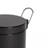 3L Round Black Pedal Bin