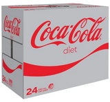 Diet Coca-Cola Soft Drink Cans 24pk