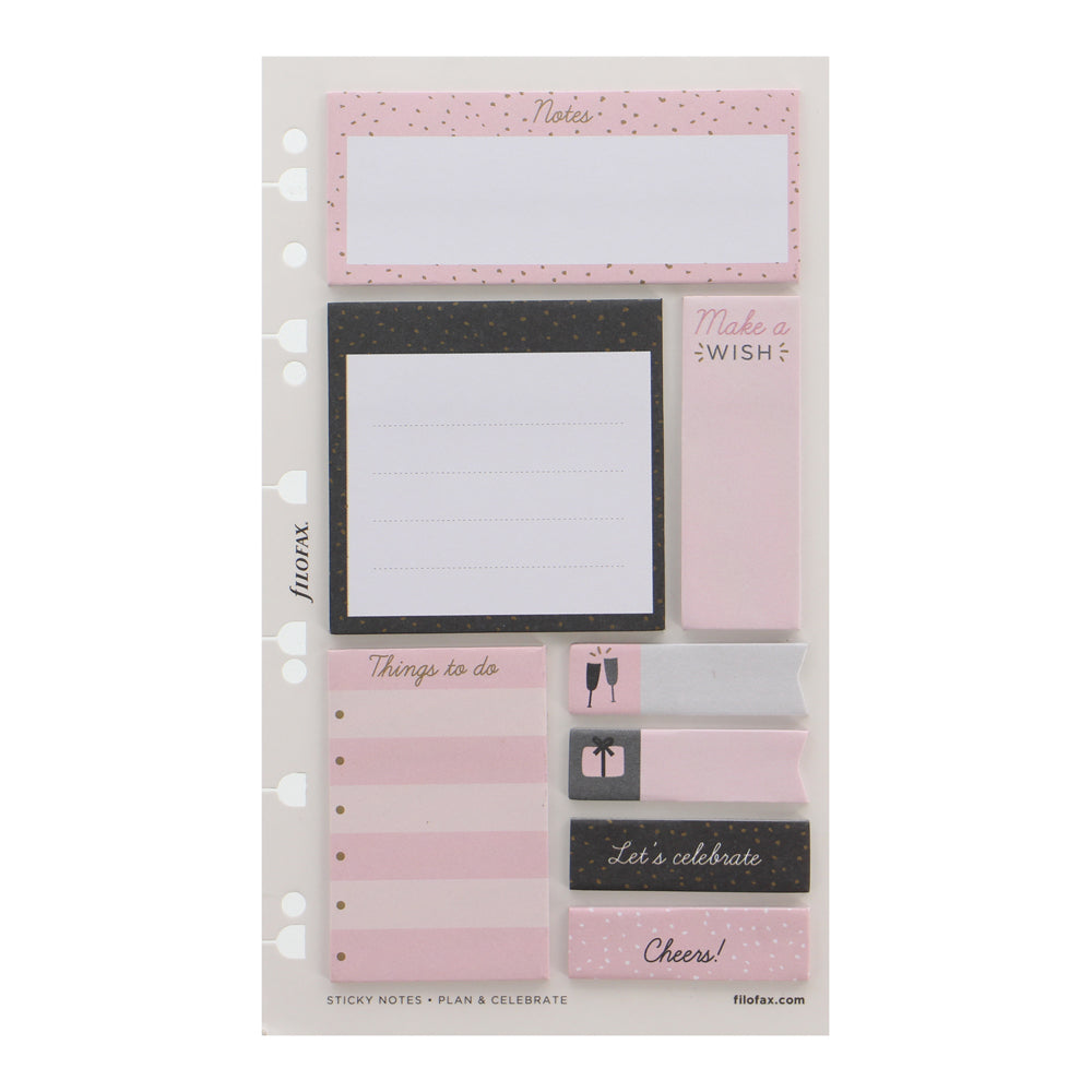 Filofax Confetti Sticky Notes Pack - Cafe Supply