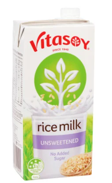 Vitasoy Unsweetened Rice Milk 1l