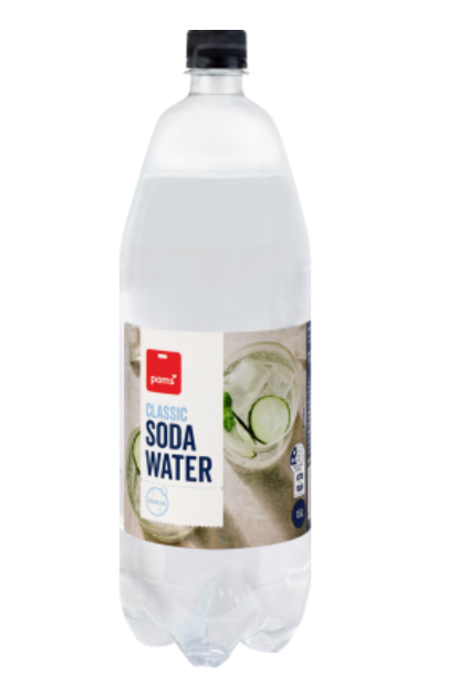 Pams Classic Soda Water 1.5l