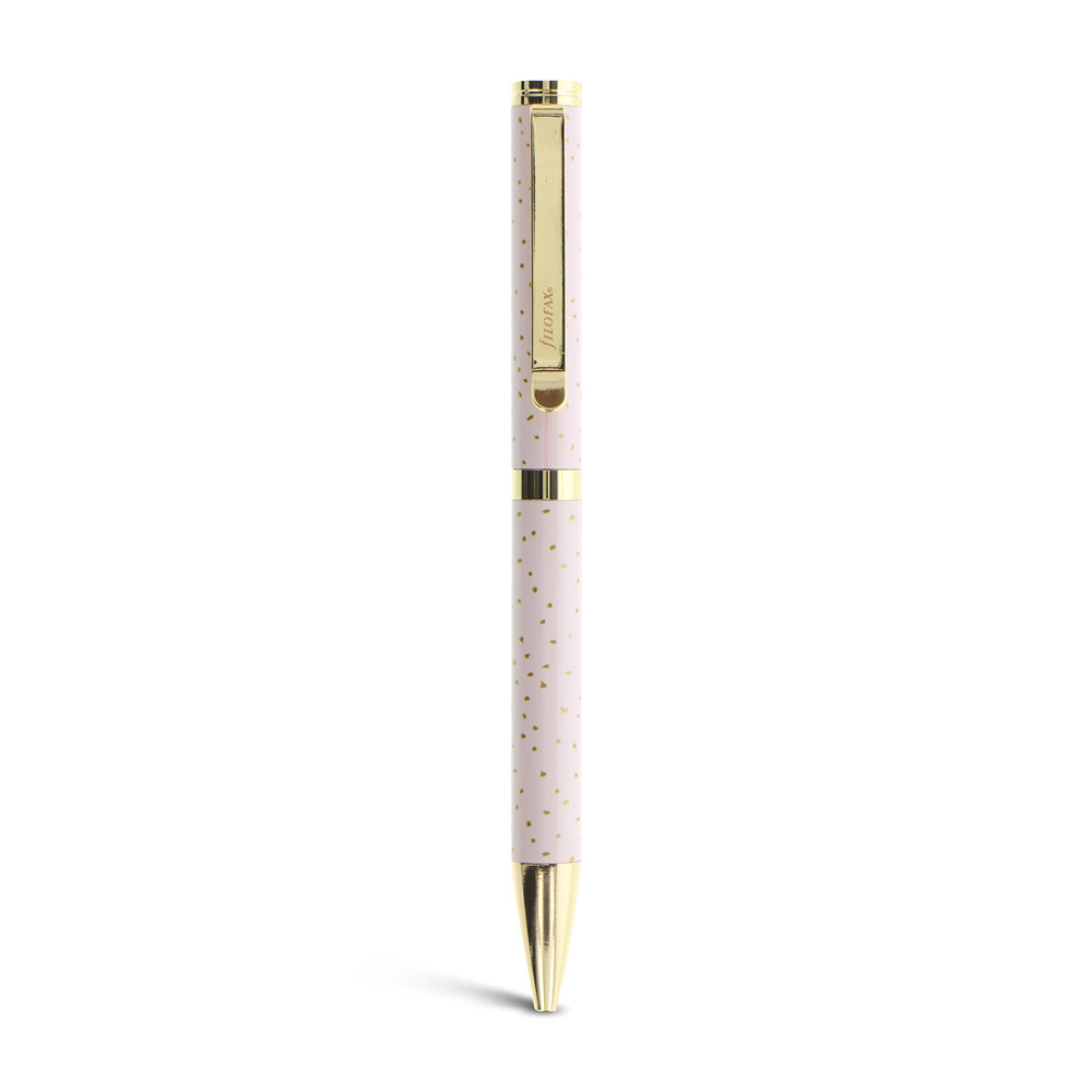 Filofax Confetti Ballpoint Pen Rose Quartz - Cafe Supply