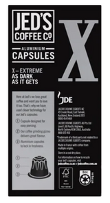 Jed's Coffee Co. X Extreme Coffee Capsules 10pk