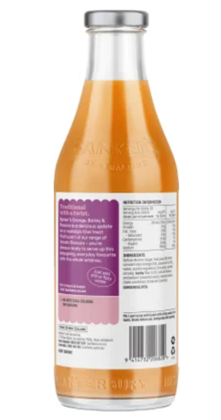 Barker's Orange Barley & Passion Fruit Syrup 710ml