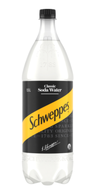 Schweppes Classic Soda Water 1.5l