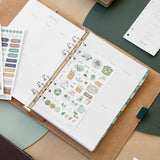 Filofax Eco Essential Stickers - Cafe Supply