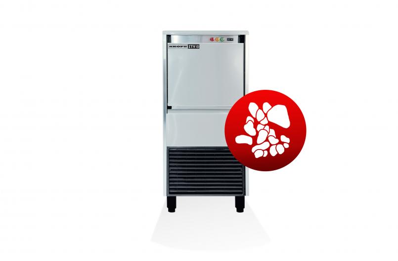 Skope ICE QUEEN IQ85 Eco-Friendly Self-Contained Granular Ice Maker with R290 Refrigerant