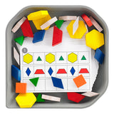 EDX FunPlay Pattern Blocks 60 Piece Set - Cafe Supply