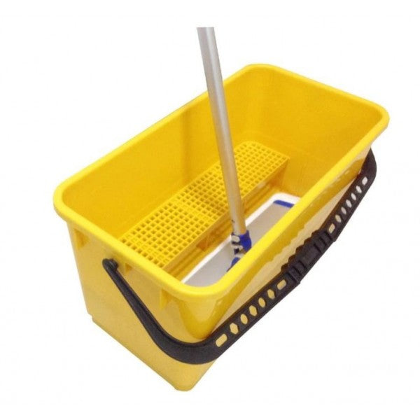 22L Flat Mop Bucket with Wheels