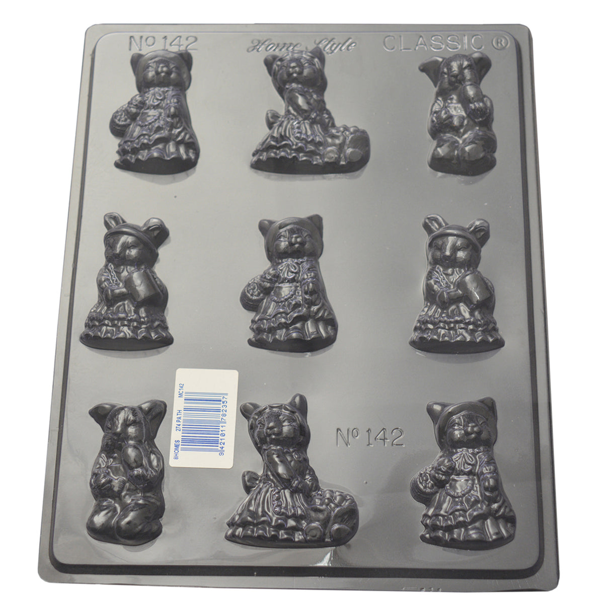 Cute Bunnies Mould 0.6mm