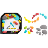 EDX FunPlay Rainbow Pebbles 36 Piece Set - Cafe Supply