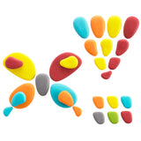 EDX FunPlay Rainbow Pebbles 36 Piece Set - Cafe Supply